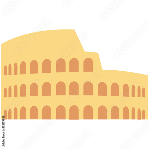 Colosseum Vector Icon