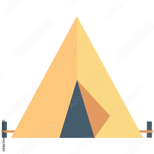 Camping Vector Icon 
