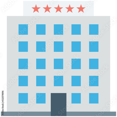 Hotel Vector Icon 