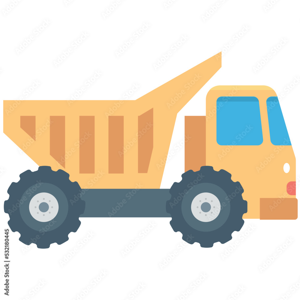Obraz premium Dumper Vector Icon