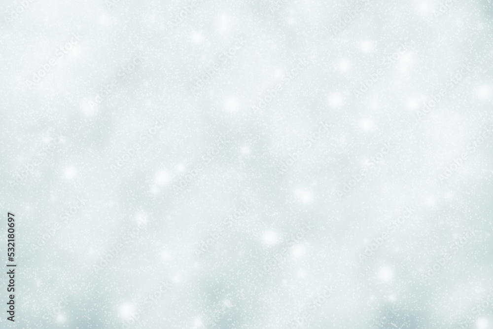 Abstract snowfall background.  Christmas, New Year and all celebration backgrounds concepts.  Winter season background. 