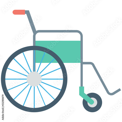 Wheelchair Vector Icon