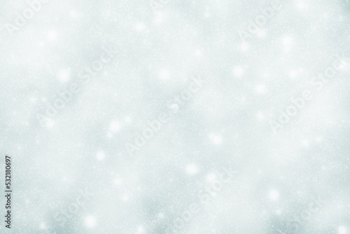 Abstract snowfall background.  Christmas, New Year and all celebration backgrounds concepts.  Winter season background.  © Maliflower73