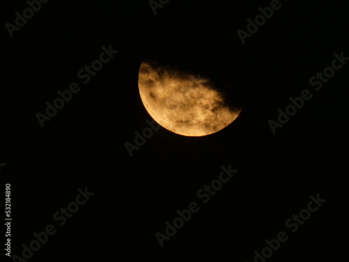 moon in the sky
