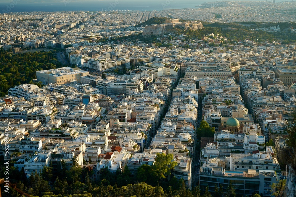 Mount Lycabettus Athens Greence 2022 July