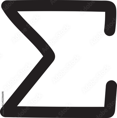 Math symbol icon