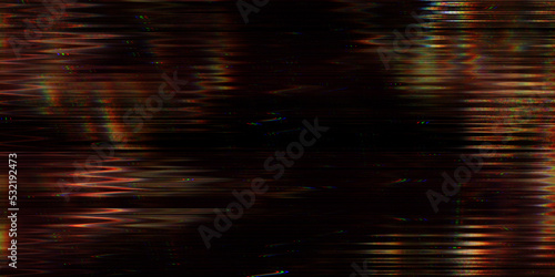 Digital glitch and distortion effect. Futuristic cyberpunk tv noise media error design. Retro futurism, web punk, rave DJ techno aesthetic neon colors layout. Old visual screen	
