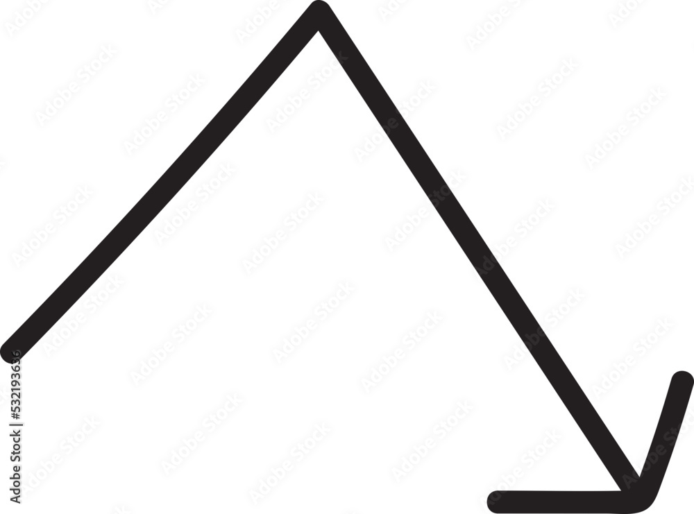 arrow hand drawn icon arrow hand drawn icon