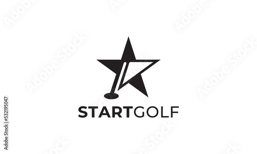 star and golf flag logo icon design Free Download star and golf flag logo icon design - GFXLoad