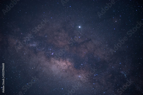 Milky way is visible in night sky © Hairem