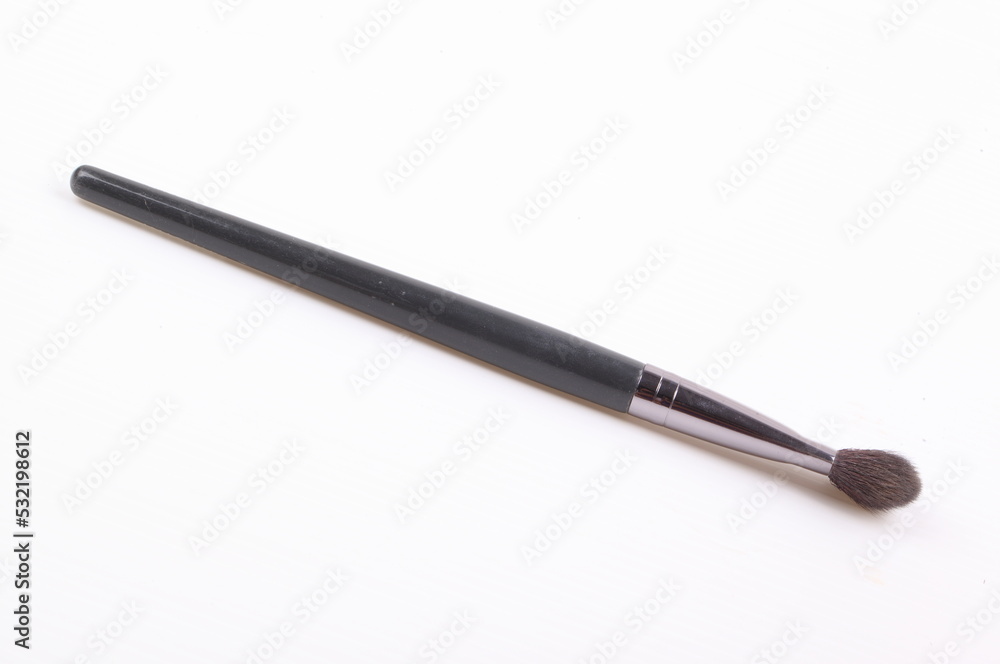 makeup brush isolated on white background makeup brush isolated on white background