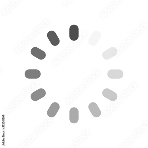 Download sign. Load icon. Load system. Data load. Loading bar. Froze computer. Vector stock illustration. Vector illustration