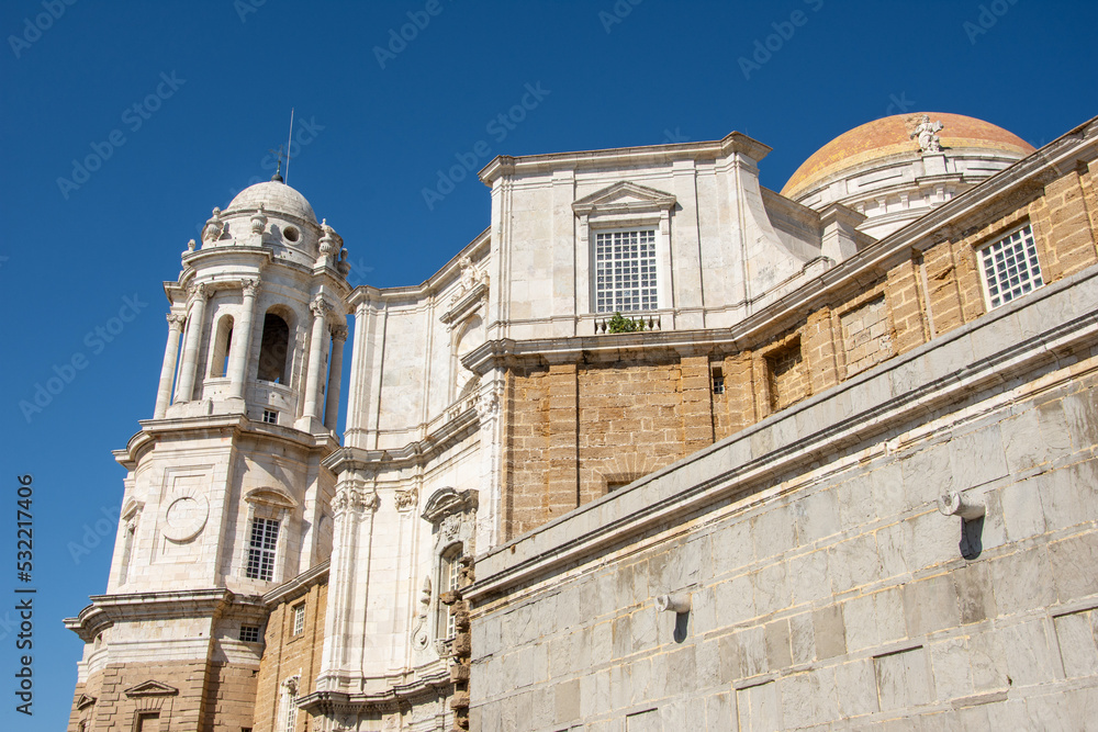 Cathedral of Cadiz city, Spain