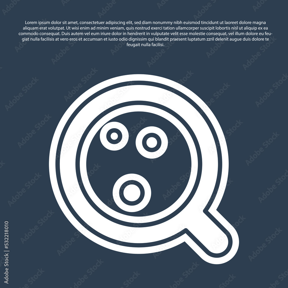 Blue line Coffee cup icon isolated on blue background. Tea cup. Hot drink coffee. Vector Blue line Coffee cup icon isolated on blue background. Tea cup. Hot drink coffee. Vector