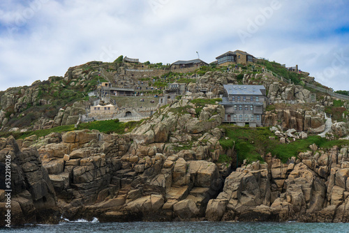 Minack Theatre viewed from the sea