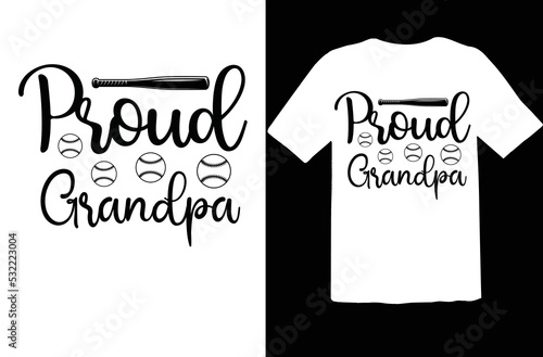 Proud grandpa svg design