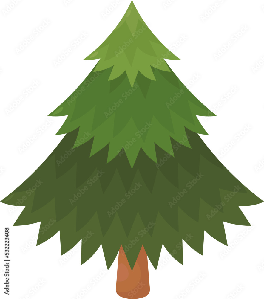 Obraz premium Christmas Tree Element