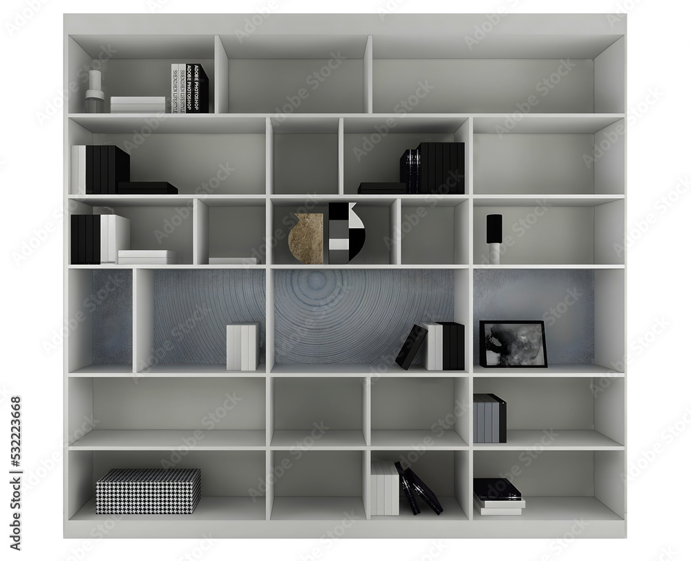 White wooden rack and objects transparent. Png White wooden rack and objects transparent. Png