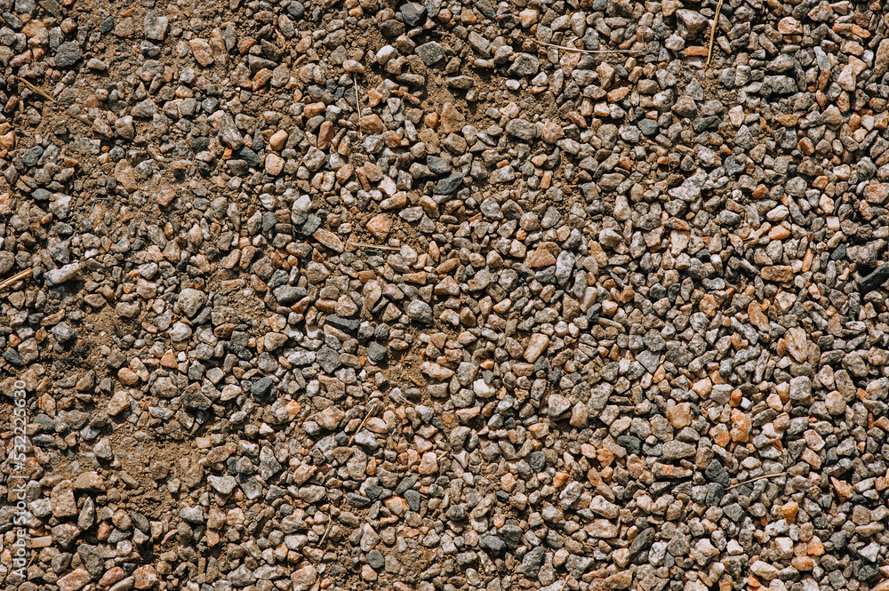 Background, texture of small pebbles with sand. Photography of nature. Background, texture of small pebbles with sand. Photography of nature.