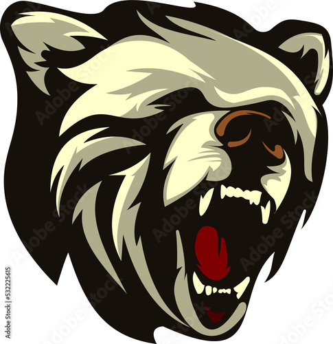 grizzly head