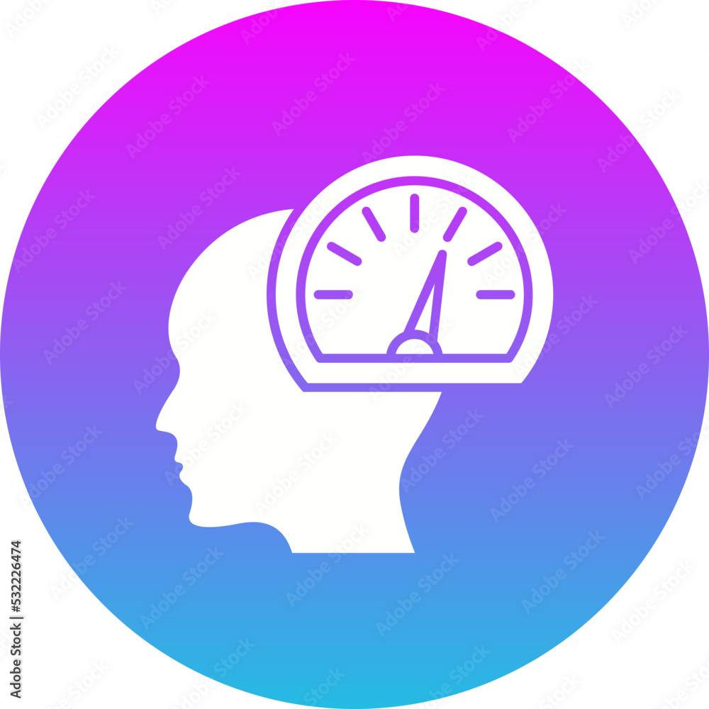 Performance Gradient Circle Glyph Inverted Icon Performance Gradient Circle Glyph Inverted Icon