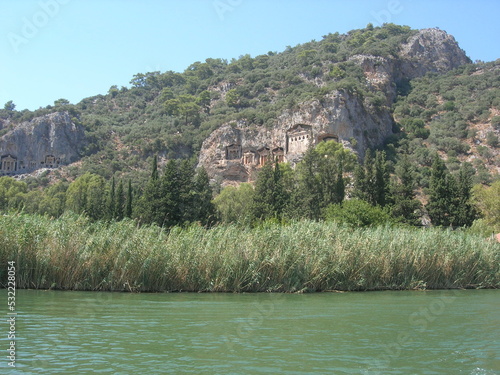 rock graves view from lake