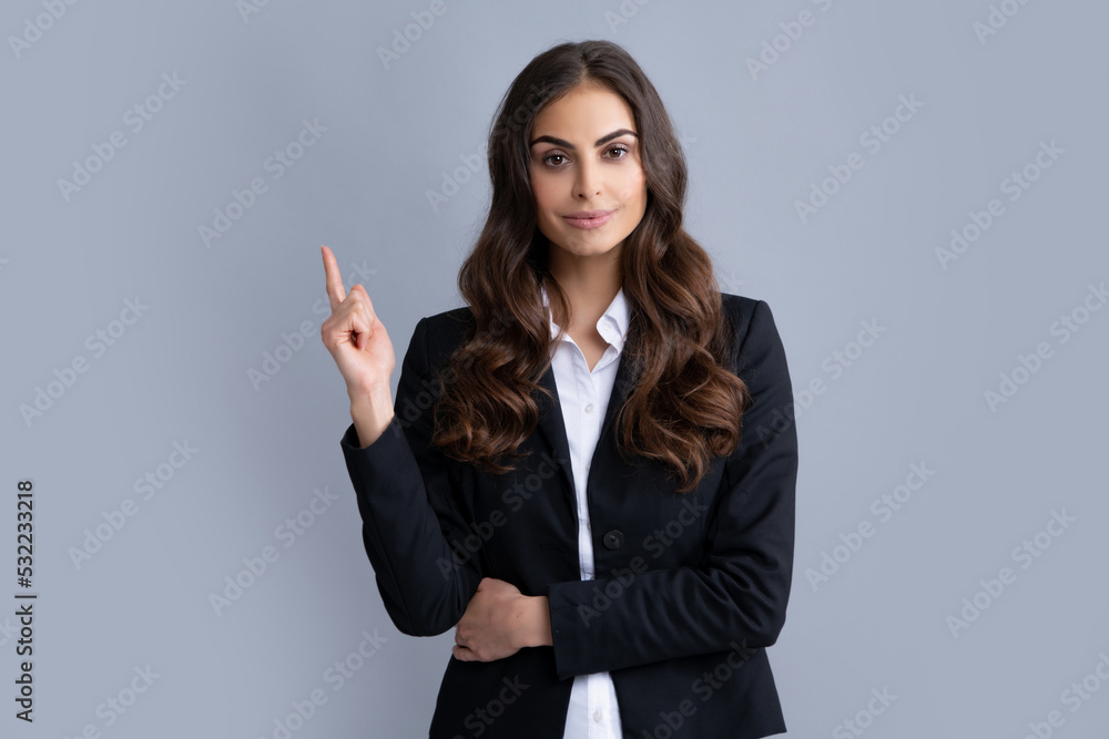 Woman point at copy space, showing copyspace pointing. Promo, girl showing advertisement content gesture, pointing with hand recommend product. Female student, young teacher. Woman point at copy space, showing copyspace pointing. Promo, girl showing advertisement content gesture, pointing with hand recommend product. Female student, young teacher.