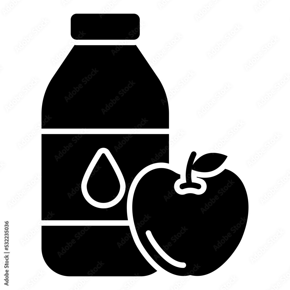 A unique design icon of healthy diet A unique design icon of healthy diet