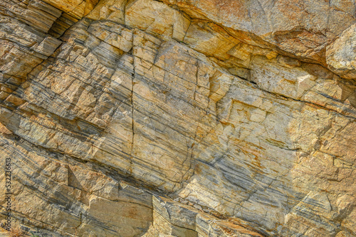 closeup of layered rocks for background use