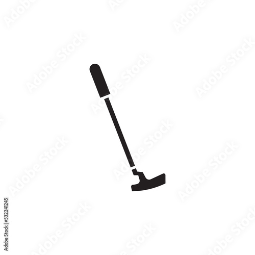 golf stick vector for website symbol icon presentation photo