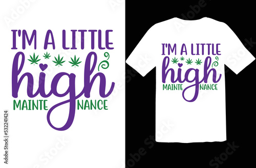I'm a little high maintenance svg design