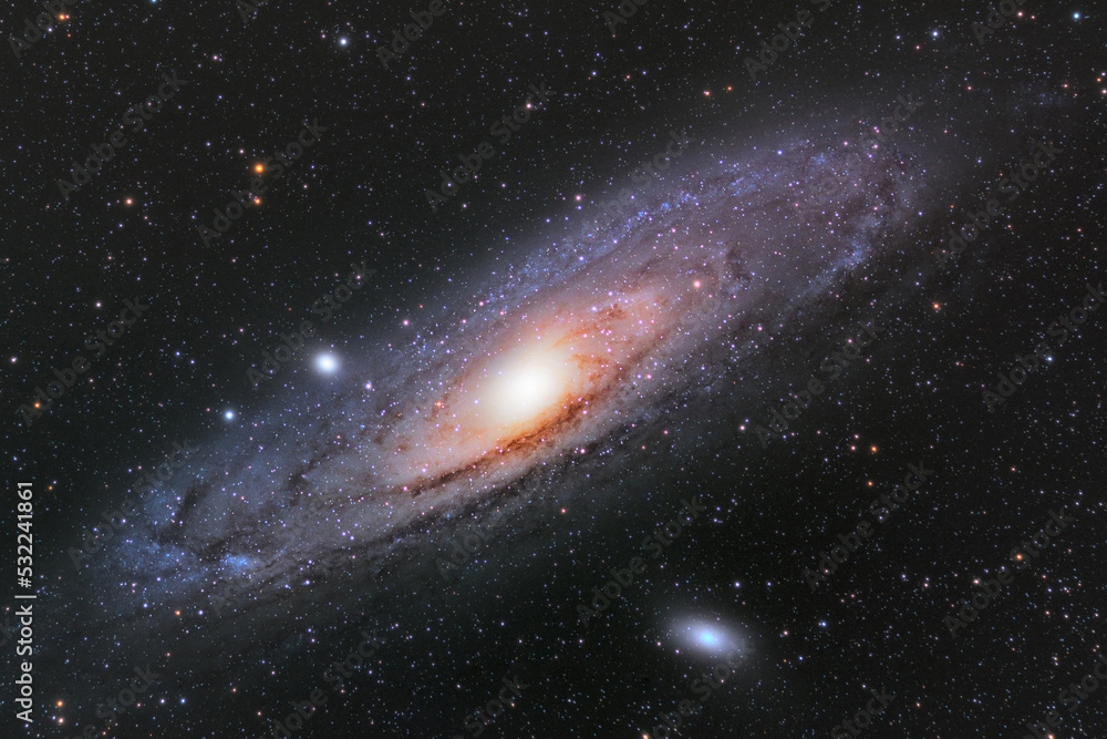 Fototapeta premium Andromeda galaxy m31 
