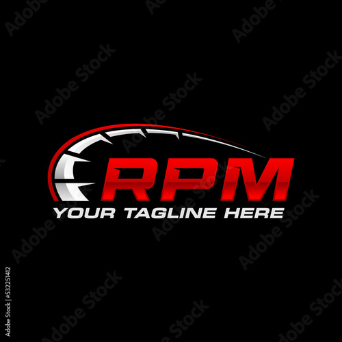 Auto gear logo template design automotive