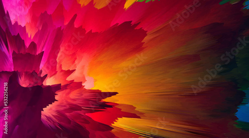Abstract 3d background of c...