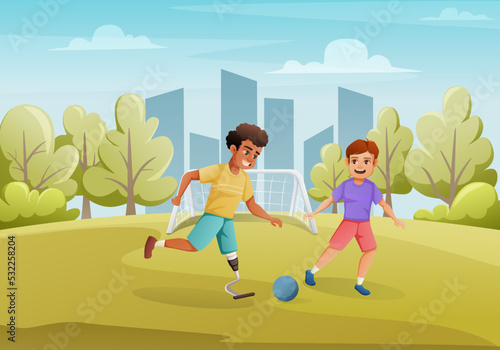 Cartoon Boy Illustration