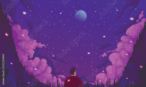 Night Sky Background