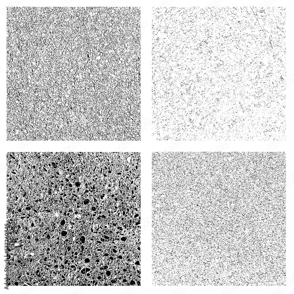 Photo & Art Print Set of textures with different densities and patterns ...