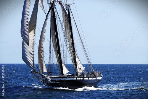 Sailing Ship at sea