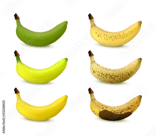 Banana Ripening Stages