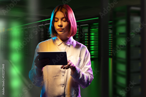Hosting provider employee. ...