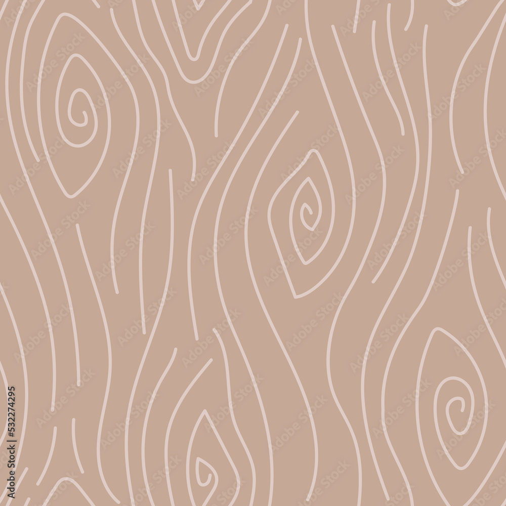 Seamless pattern with wood texture. Wooden background. Vector llustration