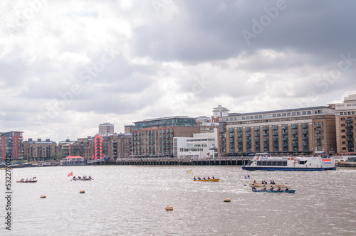 River Marathon from Tower Hamlets to Richmond Many will be striving to win the Challenge Trophy. London, England, UK- September 10, 2022 © Abdul