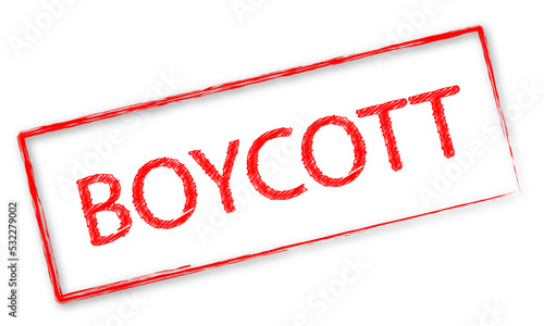 Boycott tampon