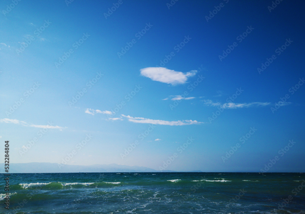 Obraz premium sea and clouds