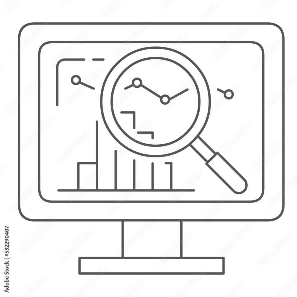 Data analysis icon