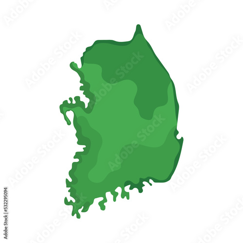korea country map