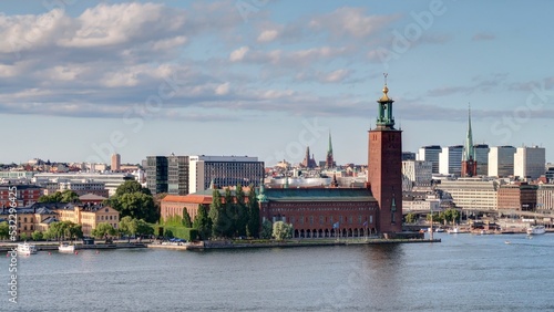 Fotografia Gamla Stan, cœur historique de Stockholm, capitale de la suède