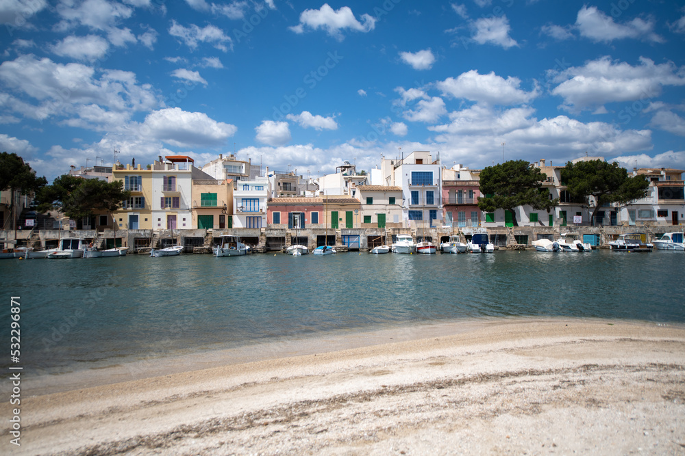 Pictures from the walk through the beautiful port of Portocolom in Mallorca.
