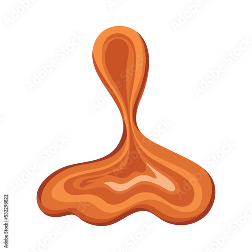 sweet caramel liquid