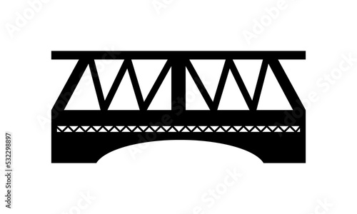 bridge vector silhouette